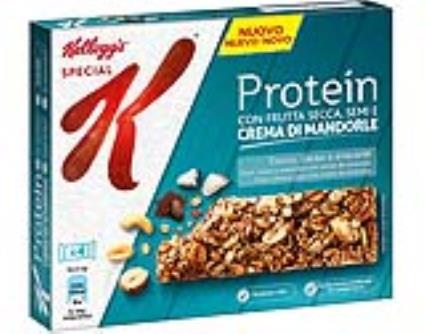 Barras Special K Cereais Proteína Côco Cacau E Caju 4x28g