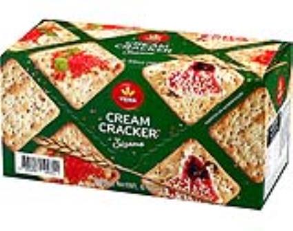 Cream Cracker Vieira De Castro Sésamo Saquetas 186g