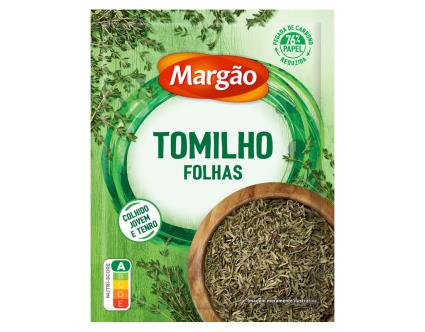 Tomilho Folhas Margão Saqueta Papel 11g
