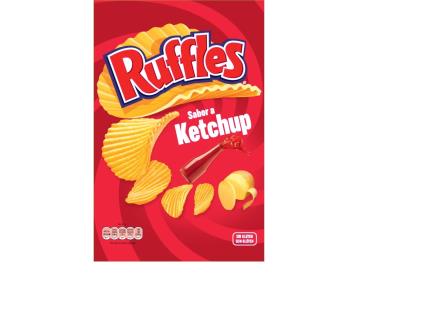 Batatas Fritas Ruffles Ketchup 150g