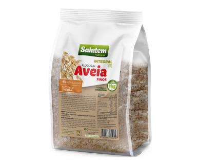 Flocos Salutem Aveia Finos Integrais 1kg