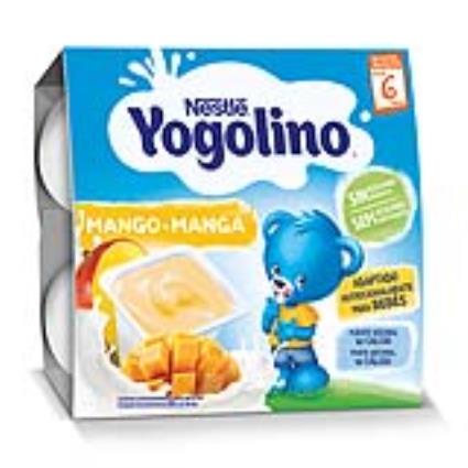 Sobremesa Láctea Nestlé Yogolino 0% Açúcar Manga 4x100g