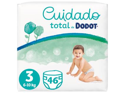 Fraldas Dodot Cuidado Total T3 6-10 Kg 46 Un