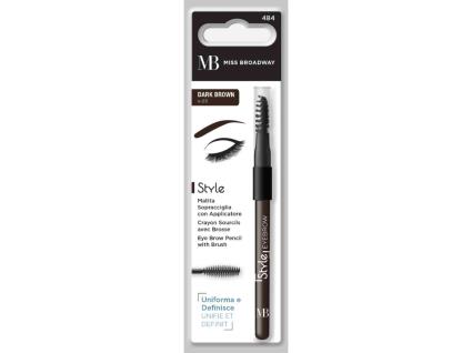 Máscara Mb Milano Sobrancelhas Dark Brown Un