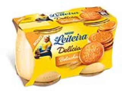 Sobremesa A Leiteira Delicia Bolacha 2x125g