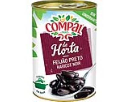 Feijão Compal Da Horta Preto 410g