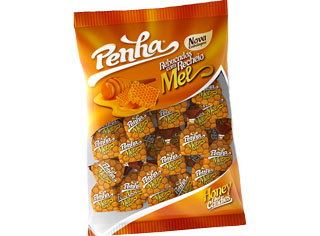 Rebuçados Penha Recheio Mel 100g