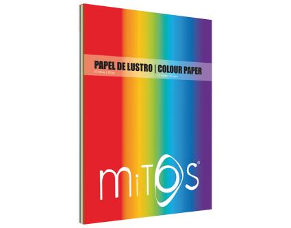 Bloco Papel Lustro Mitos Mitos-bloco 43 Papel Lustro 10