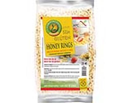 Cereais Cem Porcento Honey Rings Sem Glúten 250g