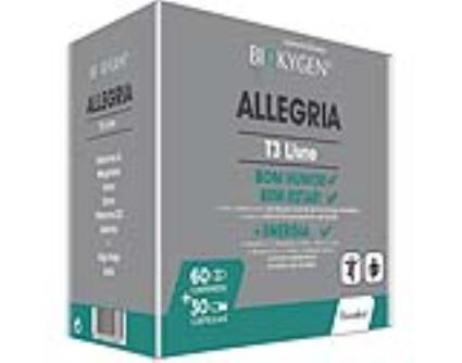 Suplemento Biokygen Allegria T3 Livre 60comp+30cap