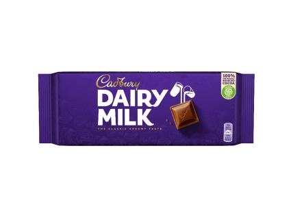 Chocolate De Leite Cadbury Dairy Milk Leite 180 G