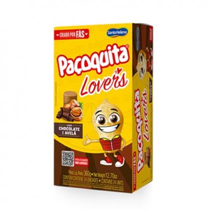 Paçoquita Santa Helena Chocolate E Avelã 360g