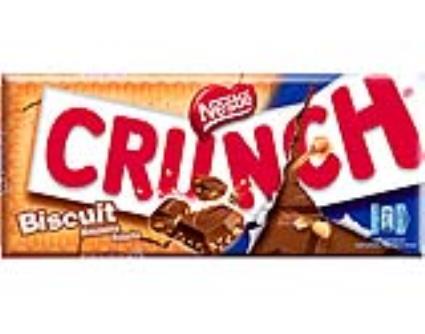 Tablete Nestlé Chocolate Crunch Bolacha 100g