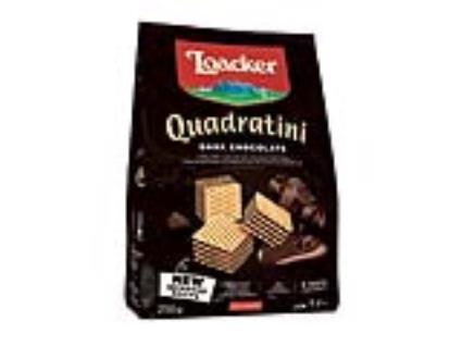 Bolacha Loacker Quadratini Dark Noir 250g