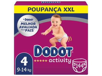Fraldas Dodot Activity T4 9-14 Kg 144un