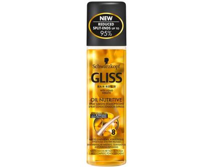 Condicionador Gliss Spray Express Oil Nutri 200ml
