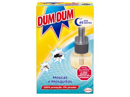 Insecticida Eléctrico Dum Dum Rec Mosc/mosq 45 Noites 1 Un