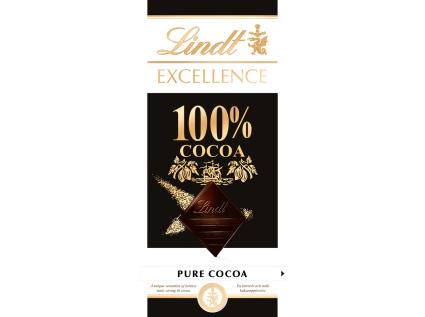 Tablete Lindt Chocolate Negro Excellence 100% 50g
