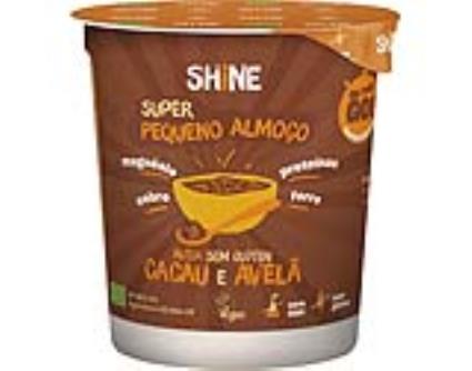 Mix Pequeno Almoço Shine Aveia Cacau E Avelã Bio Sem Glúten 50g