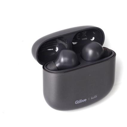 Auriculares Qilive True Wireless Cinza Q1467
