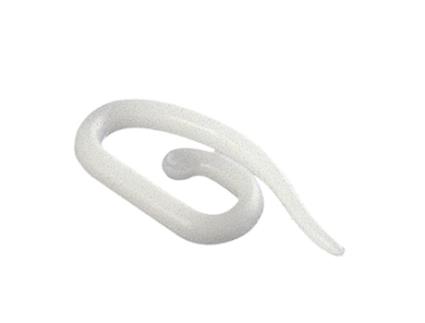 Gancho cortina fruncido plastico 27 mm. caja 1000 unidades
