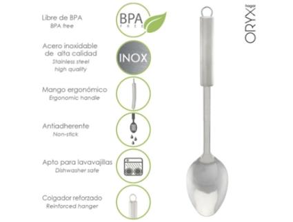 Cuchara servir cocina acero inoxidable 7 x 30,5 (alt.) cm.
