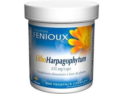 Suplemento Alimentar FENIOUX Litho Harpagofitor (200 Cápsulas)