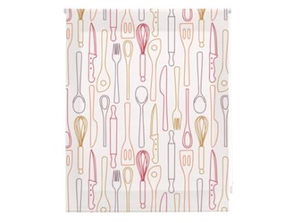 Estore de Rolo HAPPYSTOR Impressão Digital Cozinha HSCC8478 135x180 cm