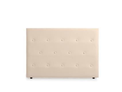 Cabeceira MOONIA Estofada Venice Pele Sintética 145 X 115 X 12 cm