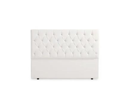 Cabeceira MOONIA Estofada Capri Pele Sintética 130 X 120 X 12 cm