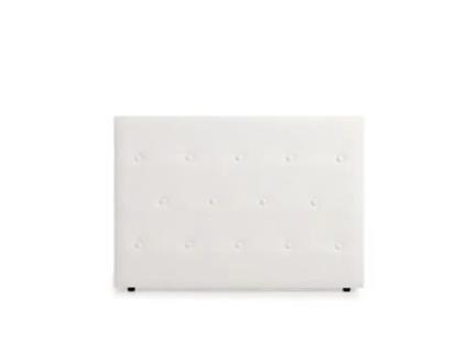 Cabeceira MOONIA Estofada Venice Pele Sintética 130 X 115 X 12 cm