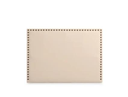 Cabeceira MOONIA Estofada Modena Duo Pele Sintética 160 X 120 X 8 cm