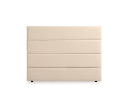 Cabeceira MOONIA Estofada Genova Pele Sintética 115 X 120 X 8 cm