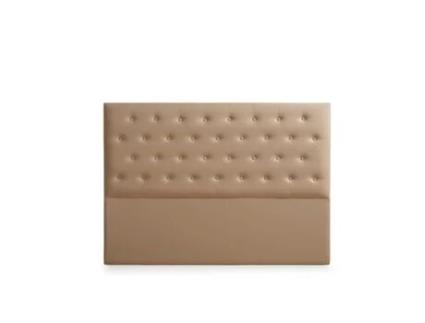 Cabeceira MOONIA Estofada Ferrara Pele Sintética 145 X 120 X 8 cm