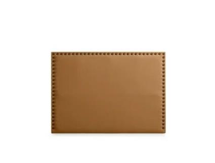 Cabeceira MOONIA Estofada Modena Duo Pele Sintética 145 X 120 X 8 cm