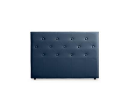Cabeceira MOONIA Estofada Victoria Pele Sintética 220 X 115 X 12 cm