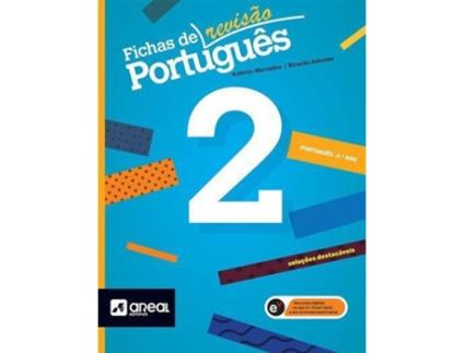 Manual Escolar Fichas de Português 2 - 2.º Ano de António Marcelino e Ricardo Antunes (Português)