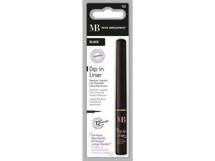 Eyeliner Mb Milano Líquido Black Un