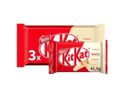Chocolate Kit Kat Snack Branco 3x41.5g
