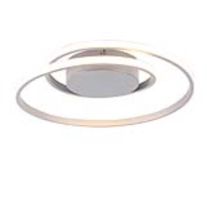 Candeeiro de teto design em aço incl. LED regulável em 3 etapas - Krula