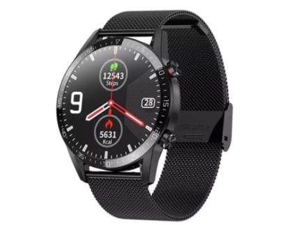 Relógio Desportivo LEMFO L13 (Bluetooth - Autonomia: 4 dias - Preto)
