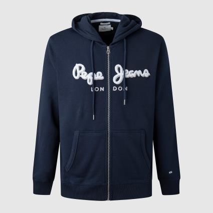 Pepe Jeans Casaco com fecho e capuz