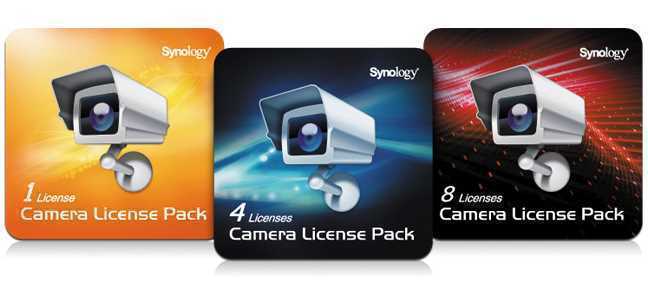 Synology 4 Cam Lic Pack