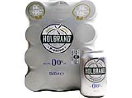 Cerveja Sem Álcool Holbrand Lata 12x0.33 L