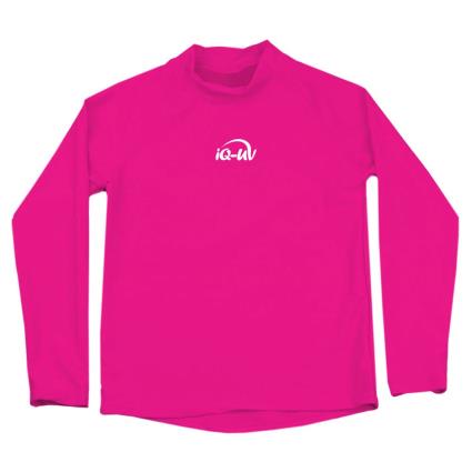 Iq-uv Uv 300 Long Sleeve T-shirt Rosa 8-9 Years