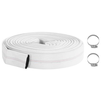 vidaXL Mangueira de incêndio 30 m 1' PVC