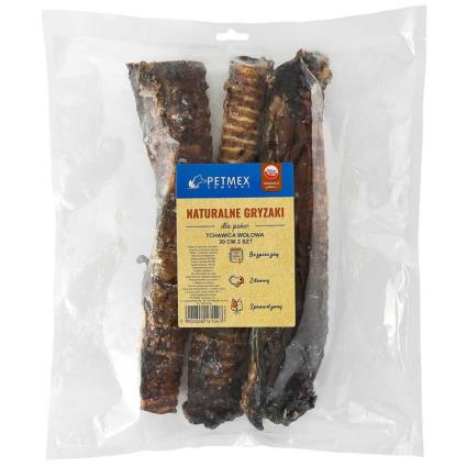 Petmex Beef Trachea 30 Cm Dog Snack 3 Units