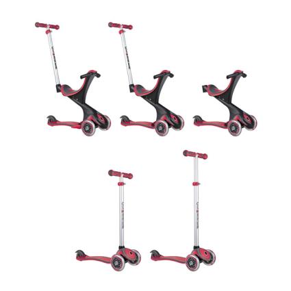 Patinete GO UP Comfort 5 em 1 new red