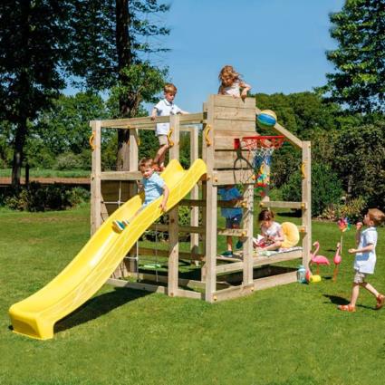 Parque infantil Crossfit com tobogã