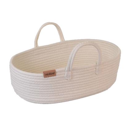 Cesto porta-bebés de algodão